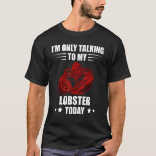 Red Hummer Ich spreche nur Feinschmecker Seafood L T-Shirt