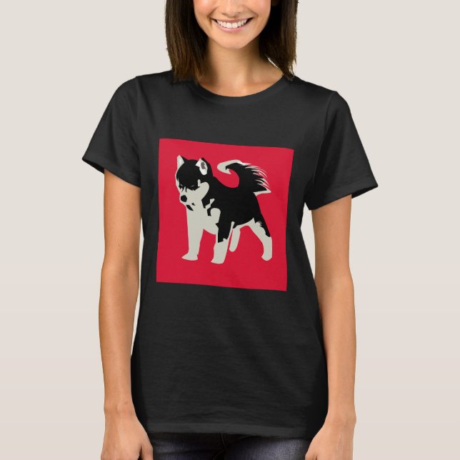 Red Husky T-Shirt (Vorderseite)
