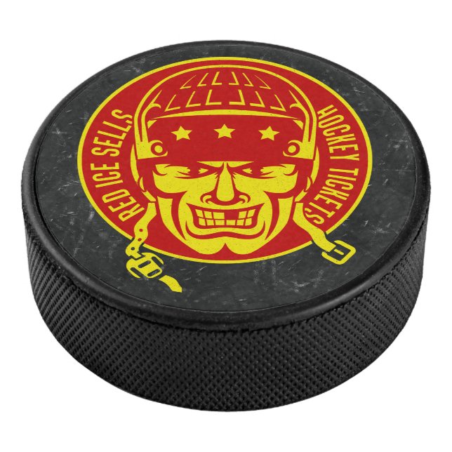 Red Ice verkauft Hockey Tickets Puck (3/4)