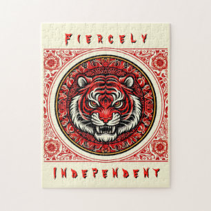 Red Independent Tiger