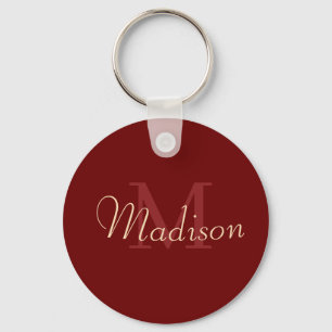 Red Individuelle Name Liebe Geschenk Personalisier Schlüsselanhänger