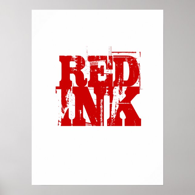 Red Ink Poster (Vorne)
