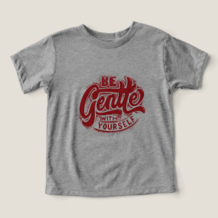 Red Inspirier Quote Typografy T - Shirt Design