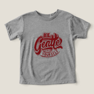 Red Inspirier Quote Typografy T - Shirt Design