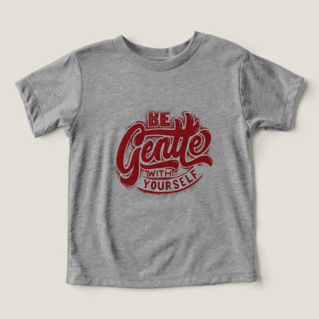 Red Inspirier Quote Typografy T - Shirt Design (Design Vorderseite)