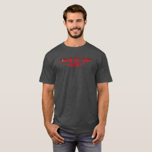 Red Is Not Quiet - Dunkle Ästhetik Emo Streetwear T-Shirt