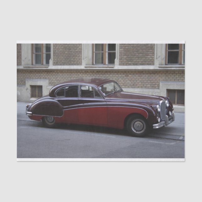 Red Jaguar Mark IX Seidenpapier (Vorderseite)