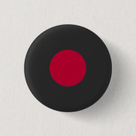 Red Japan Sun Button
