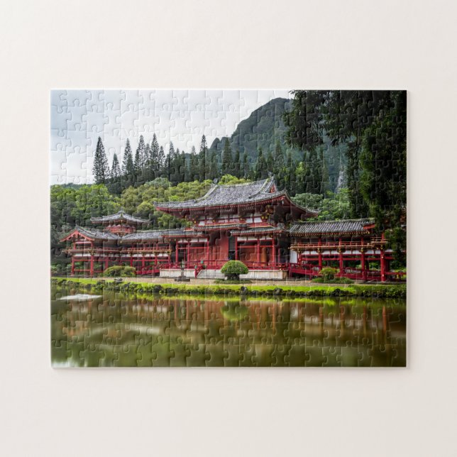 Red Japanese Temple (Horizontal)