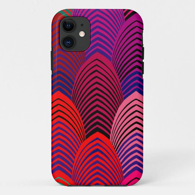Red Jazz Arches Case-Mate iPhone Hülle (Rückseite)