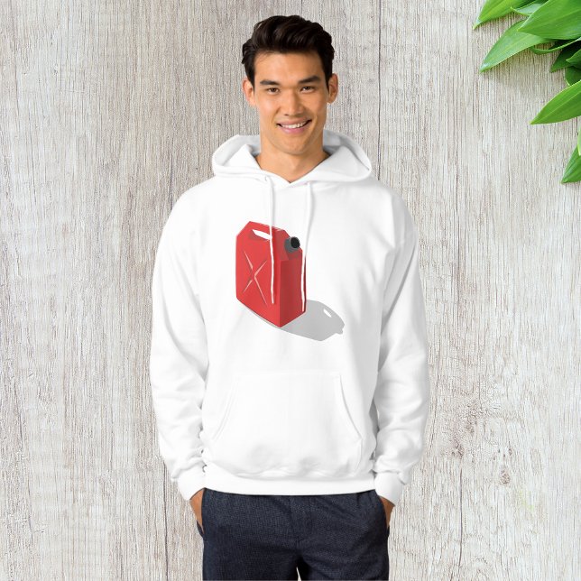 Red Jerrican Mens Hoodie (Von Creator hochgeladen)