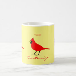 Red Kardinal Bird Thunder_Cove Kaffeetasse
