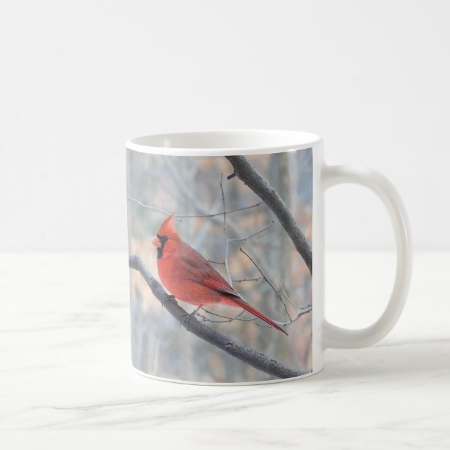 Red Kardinal Profile Tasse (Rechts)