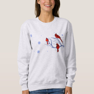 Red Kardinals Weihnachtsgeschenk Sweatshirt