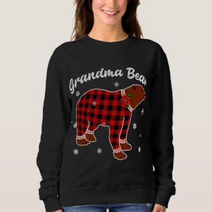 Red Kariert Matching Christmas Family Pajama GRAND Sweatshirt