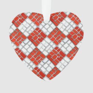 RED KARO MOSAIC Akrylenkornament Ornament