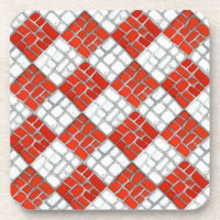 RED KARO MOSAIC Hard Plastics Untersetzer