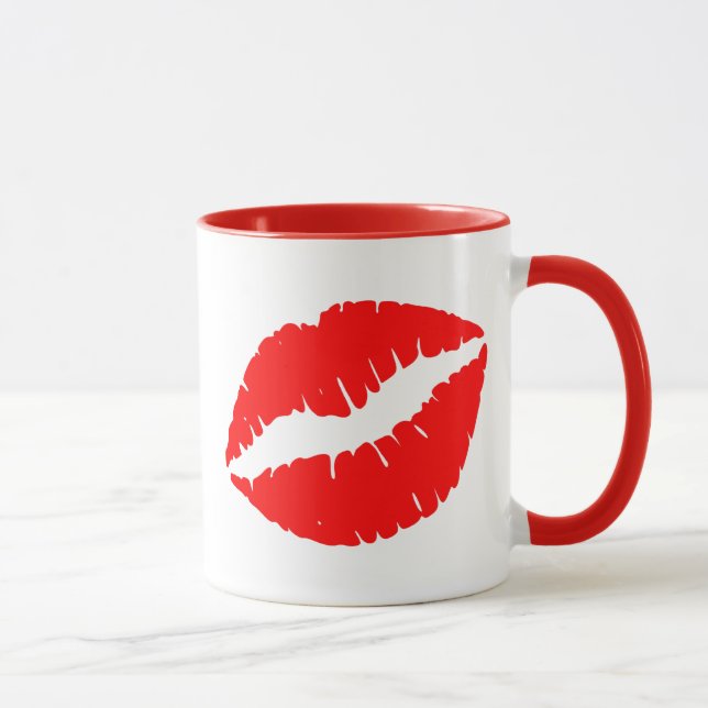 Red Kiss Tasse (Rechts)