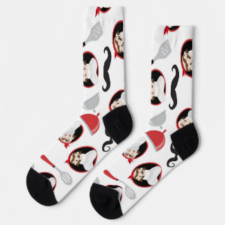 Red Kitchen Socken