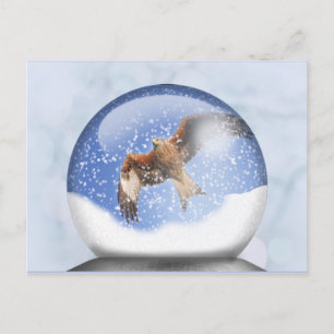 Red Kite in der globalen Postkarte