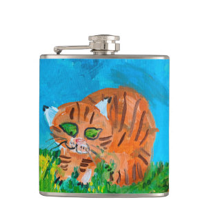 Red Kitten Flachmann