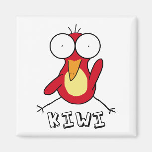 Red Kiwi Magnet
