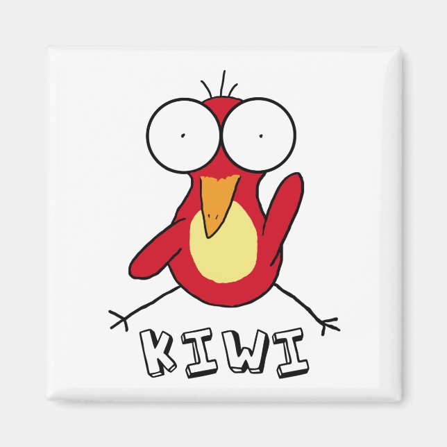 Red Kiwi Magnet (Vorne)