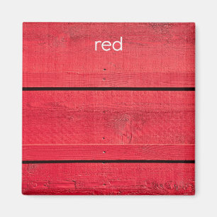 Red Kühlschrank Magnet