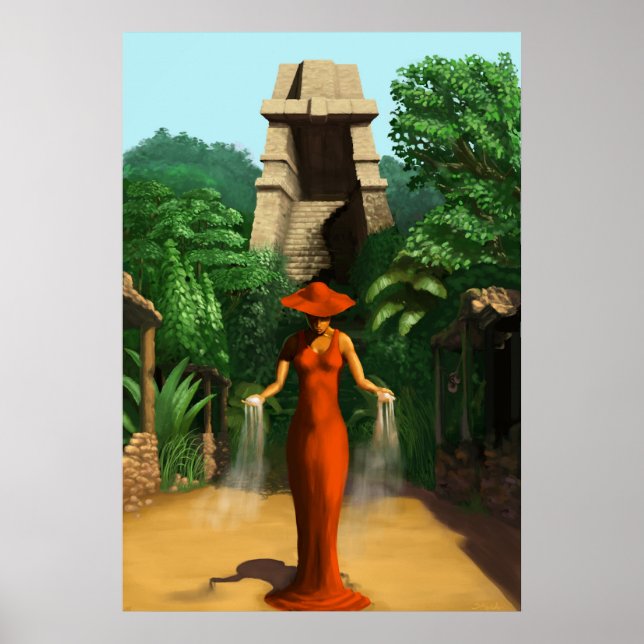 Red Lady Poster (Vorne)