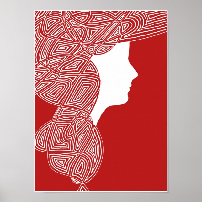 Red Lady Poster (Vorne)