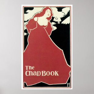 Red Lady ~ The Chap Book Poster