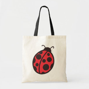 Red Ladybug enseignant Fourre-tout livre sac cadea