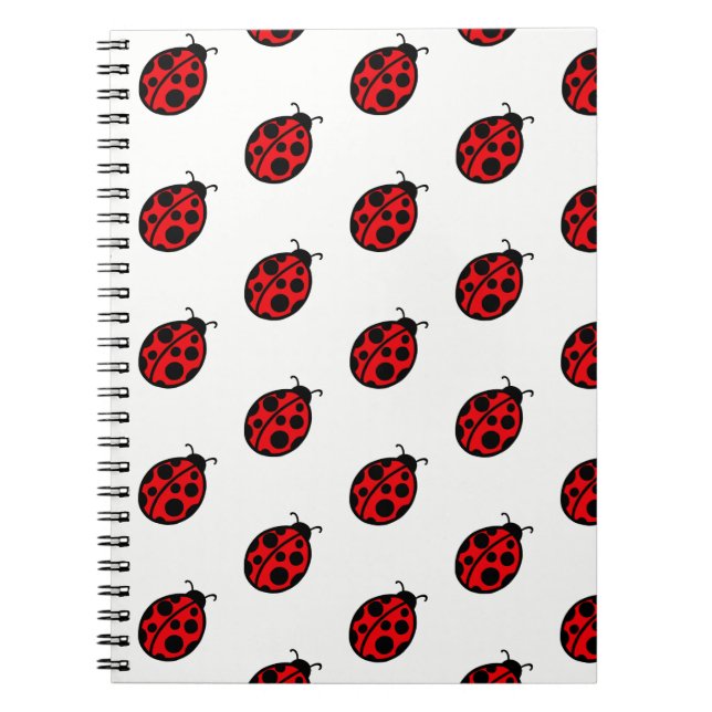 Red Ladybug School Carnet cadeau (Devant)