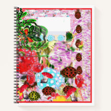 Red Ladybugs ABC Letters Tracing