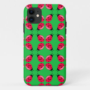 Red Ladybugs Case-Mate iPhone Hülle