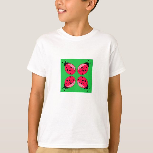 Red Ladybugs T-Shirt (Vorderseite)