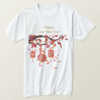 Red Lantern Chinese New Year T - Shirt