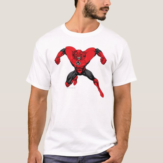 Red Lantern Corps - Rage Jump 1 T-Shirt (Vorderseite)