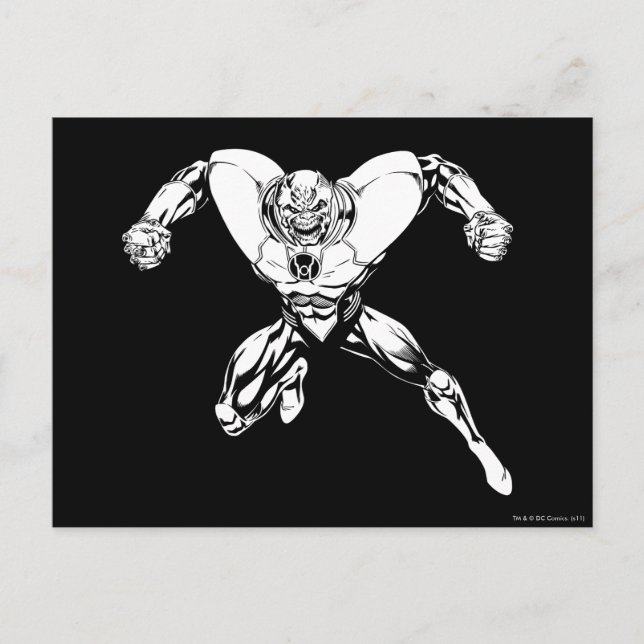 Red Lantern Corps - Rage Jump 3 Postkarte (Vorderseite)