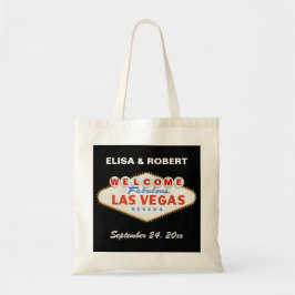 Red Las Vegas signieren Hochzeit in Urlaubsort Beg Tragetasche