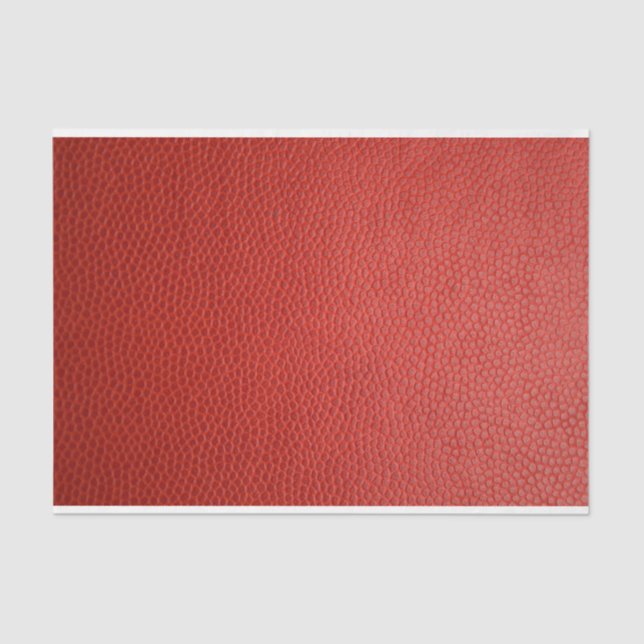 Red Leather Texture Seidenpapier (Vorderseite)
