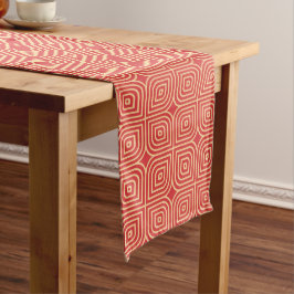 Red Leaves Pattern Table Runner Großer Tischläufer