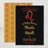 Red LEO Zodiac Juli August Astrology Kinderdusche