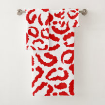 Red Leopard Pattern