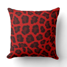 Red Leopard Print