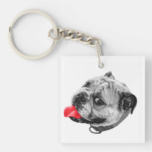 Red Lick Token Schlüsselanhänger