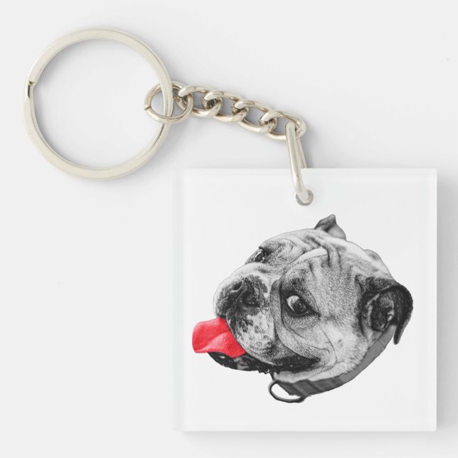 Red Lick Token Schlüsselanhänger (Vorderseite)