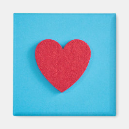 Red Liebe Heart Magnet