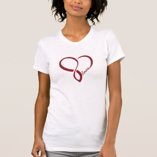 Red Liebe Heart Shirts