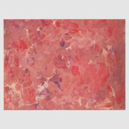 Red Lila White Abstrakt Decoupage Seidenpapier